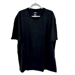 True Classic Short Sleeve Crew Neck Tee in black Size 3XL